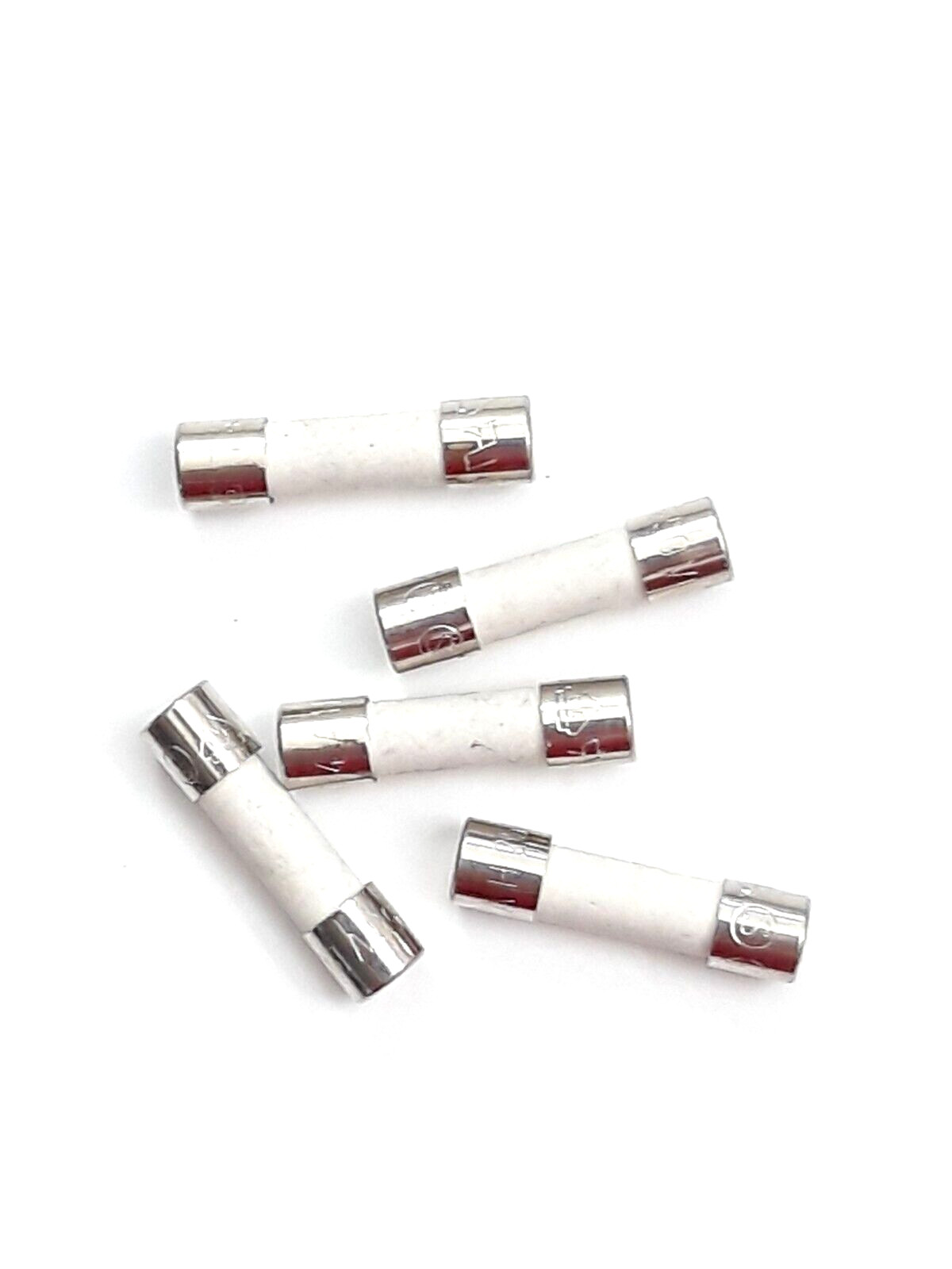 SET OF 5 T 4AH 250V S 4A SLOW BLOW CERAMIC SCHURTER FUSES T4AH250V T4AH