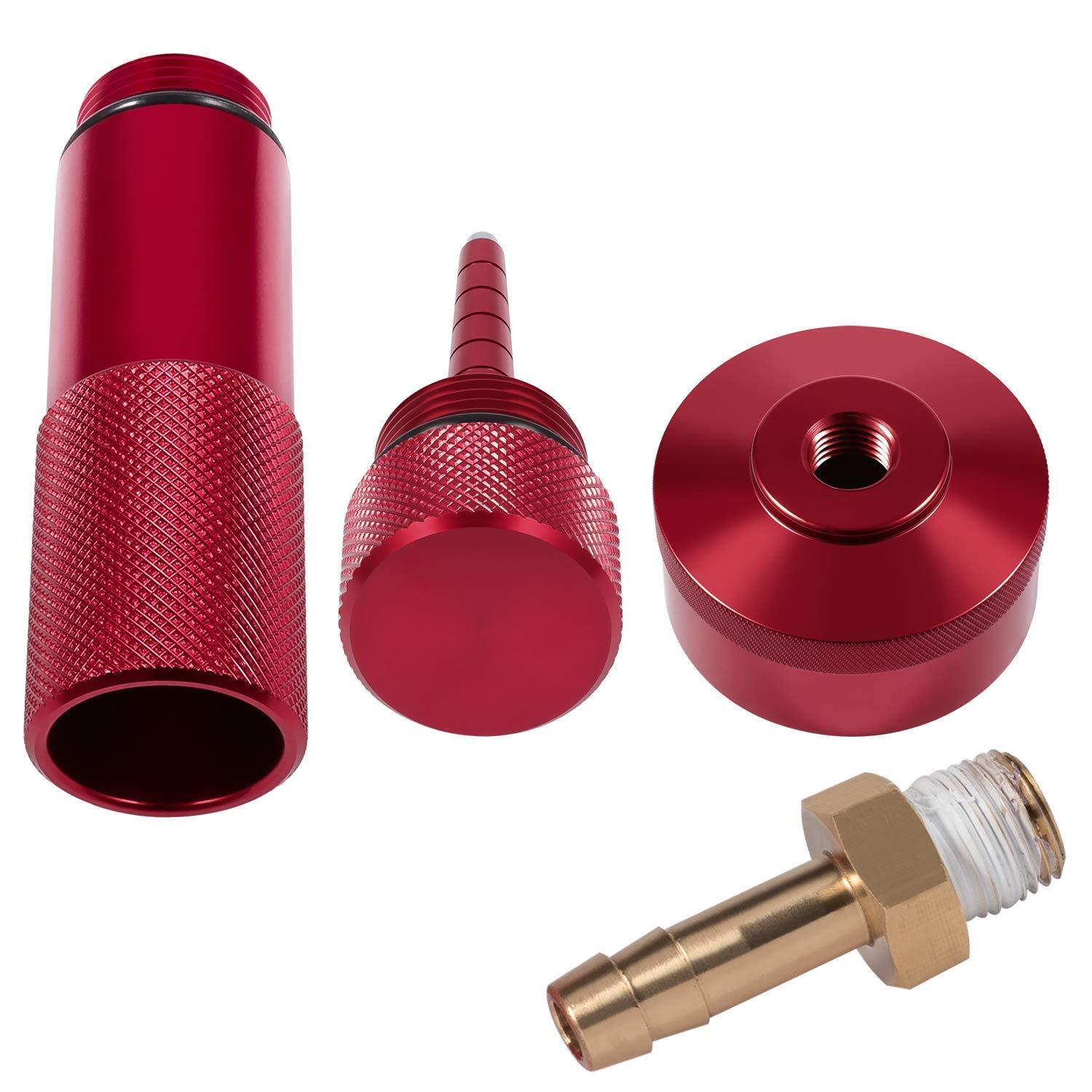 for Honda EU2200I Generator Extended Run Gas Cap with Brass Hose Fitting Kit