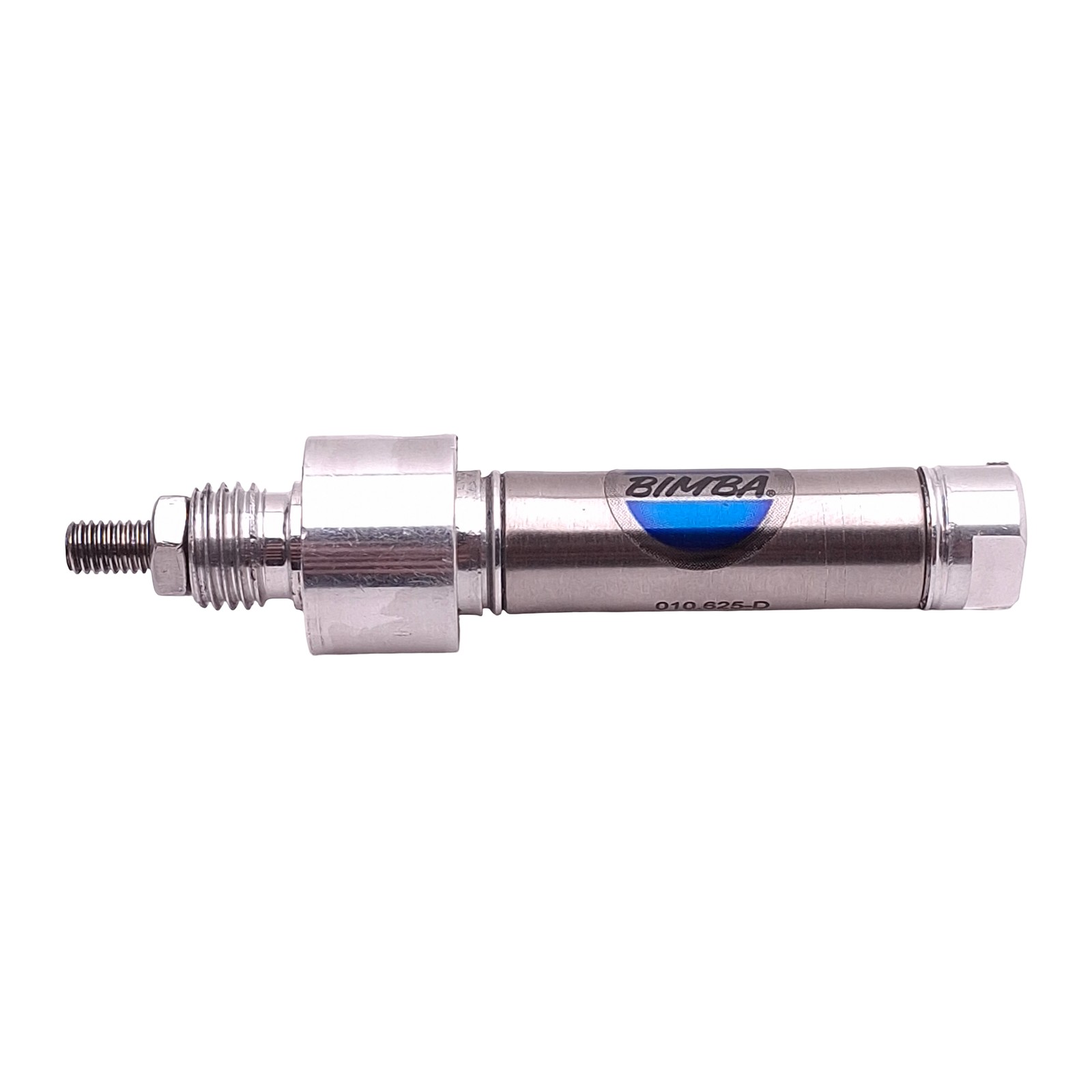 Bimba 010.625-D Pneumatic Cylinder, ø7/16″ Bore, 0.625″ Stroke, UNF0.190, 250psi