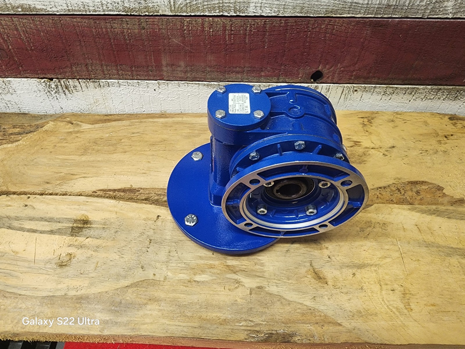 NEW 🇮🇹 STM RMI 63 F3 M1 Worm Gearbox 1:40 Flange Reducer ¾″/1″ Bore Ships🚀