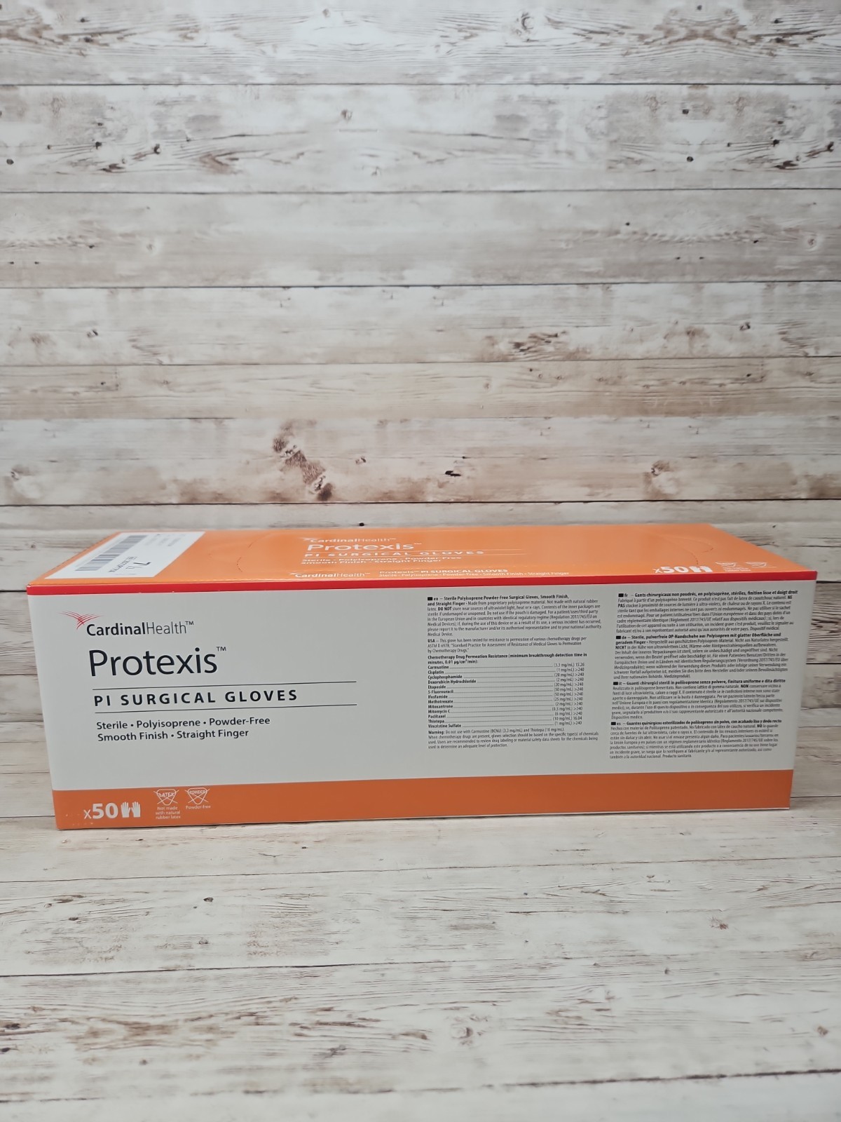 Protexis PI Surgical Gloves *1 Box 50 Pair* Cardinal Size: 7.5 Exp: 11/27