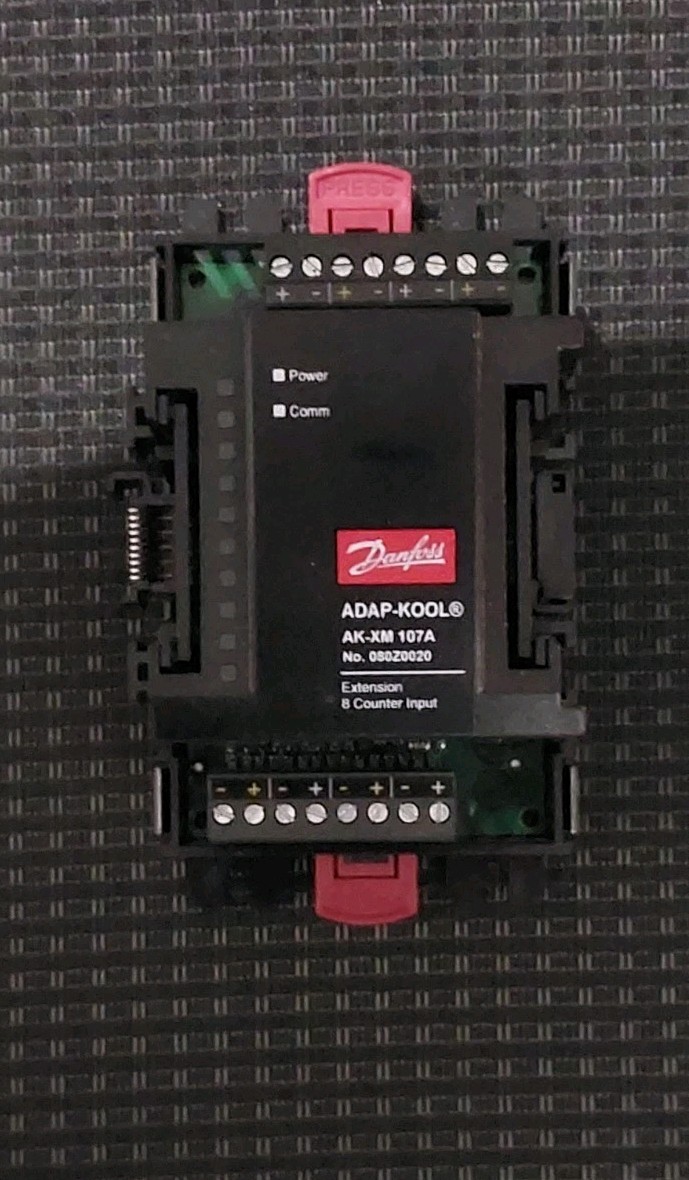 Danfoss ADAP-KOOL AK-XM 107A Extension And Counter Input