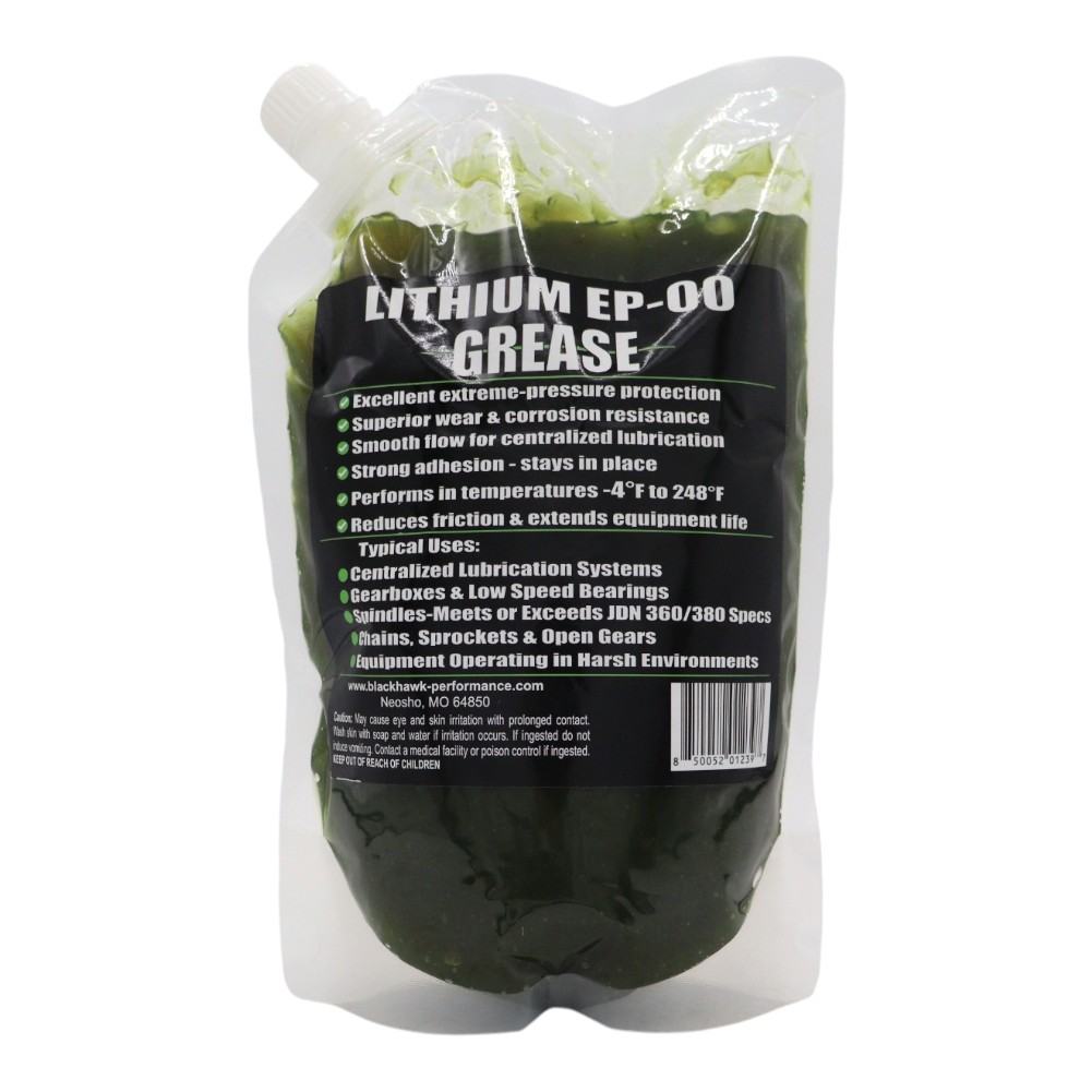 BLACKHAWK PERFORMANCE Lithium EP00 Grease – 32 oz EZ Squeeze Pouch (1pk)