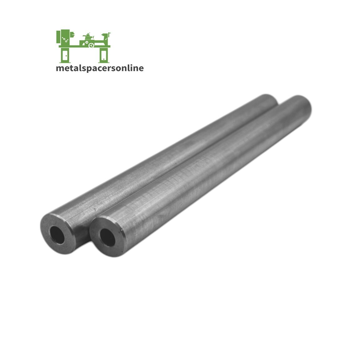 Mild Steel Spacer-Tubing- 3/4″ OD x 5/16″ ID x 8″ Long–Fits M8 or 5/16″ Bolts