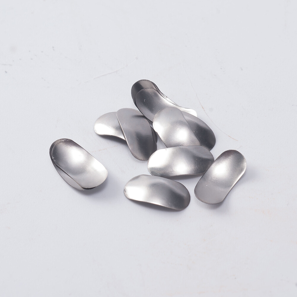 50Pcs Dental Matrix Sectional Contoured Metal Matrices Bands S/M/L Sizes 50μm US