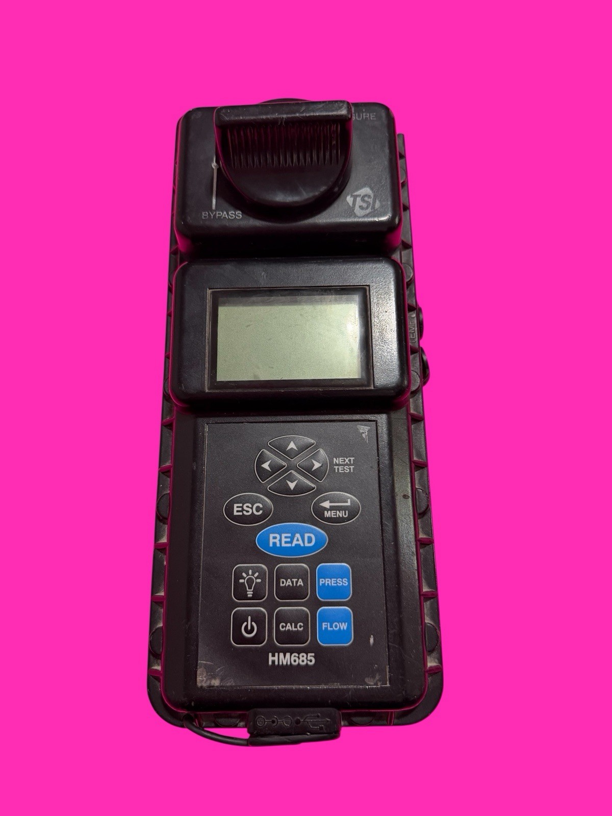 TSI ALNOR MANOMETER HM685 FOR PARTS NOT WORKING