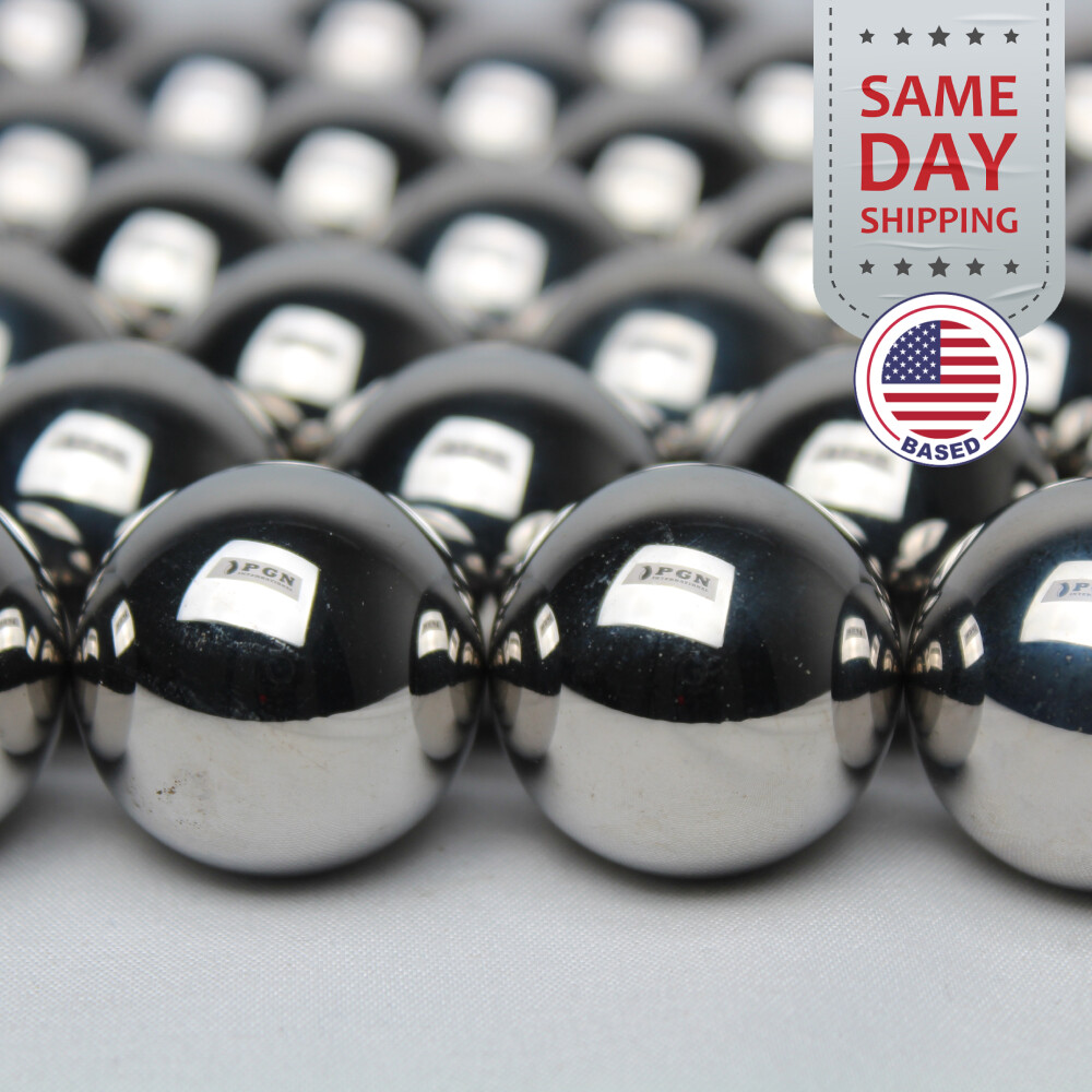 (100) 3/16″ Inch Chrome Steel Bearing Balls (G25 Precision – AISI 52100)