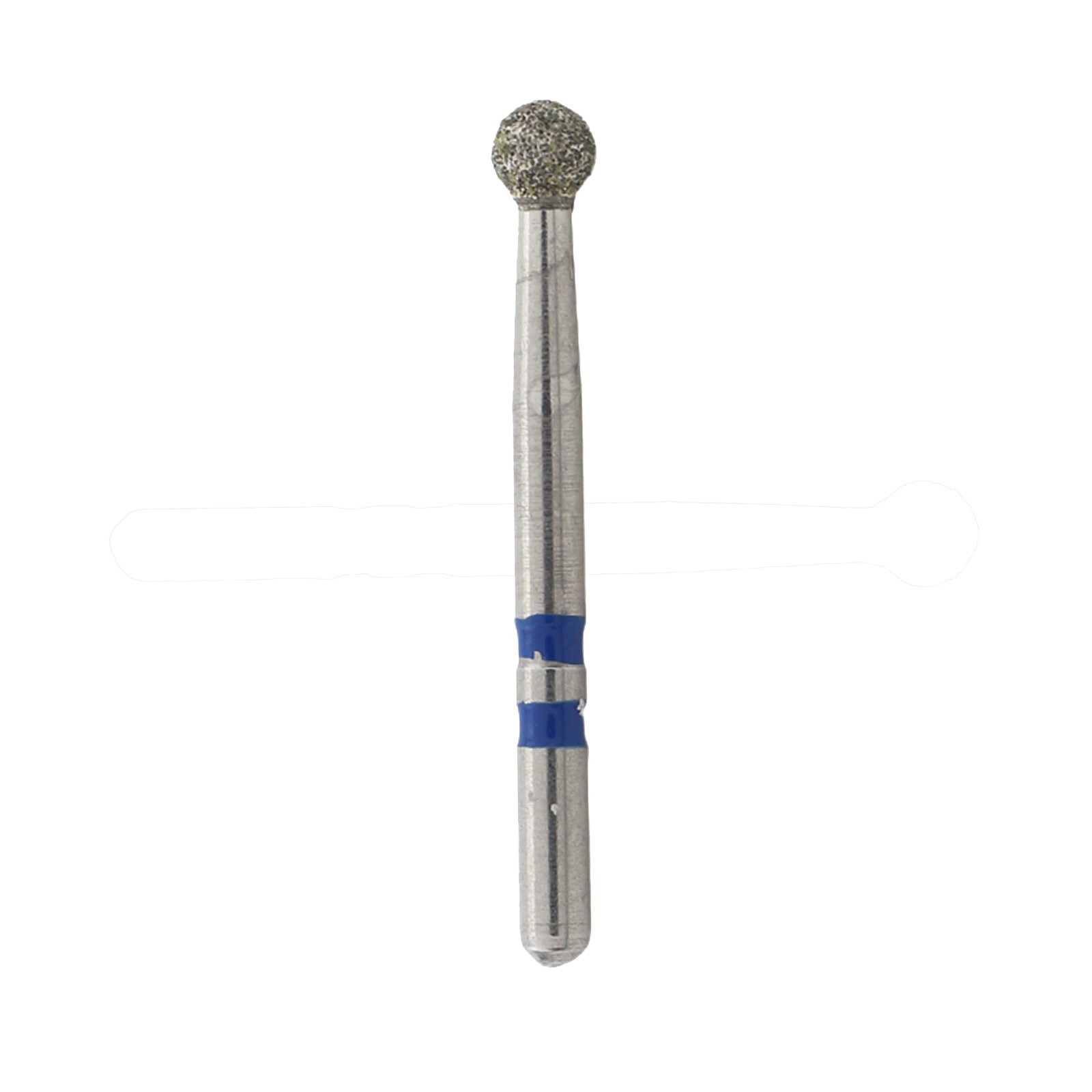 Dental Zirconia Cutting Diamond Bur FG Football Round End Taper Cylinder Egg