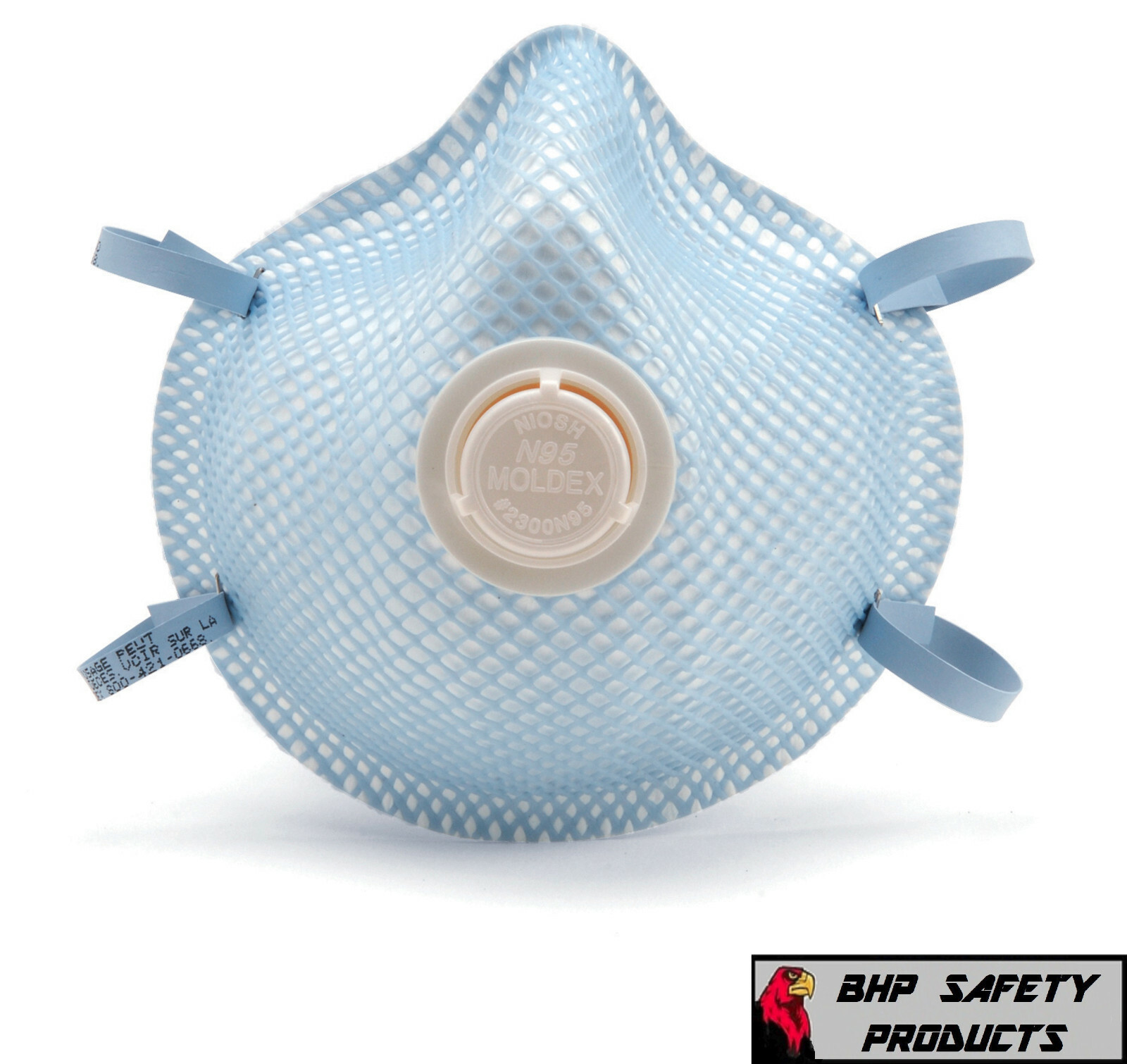 Moldex N95 Particulate Respirator W/Exhalation Valve Box of 10 Masks EXP 06/24