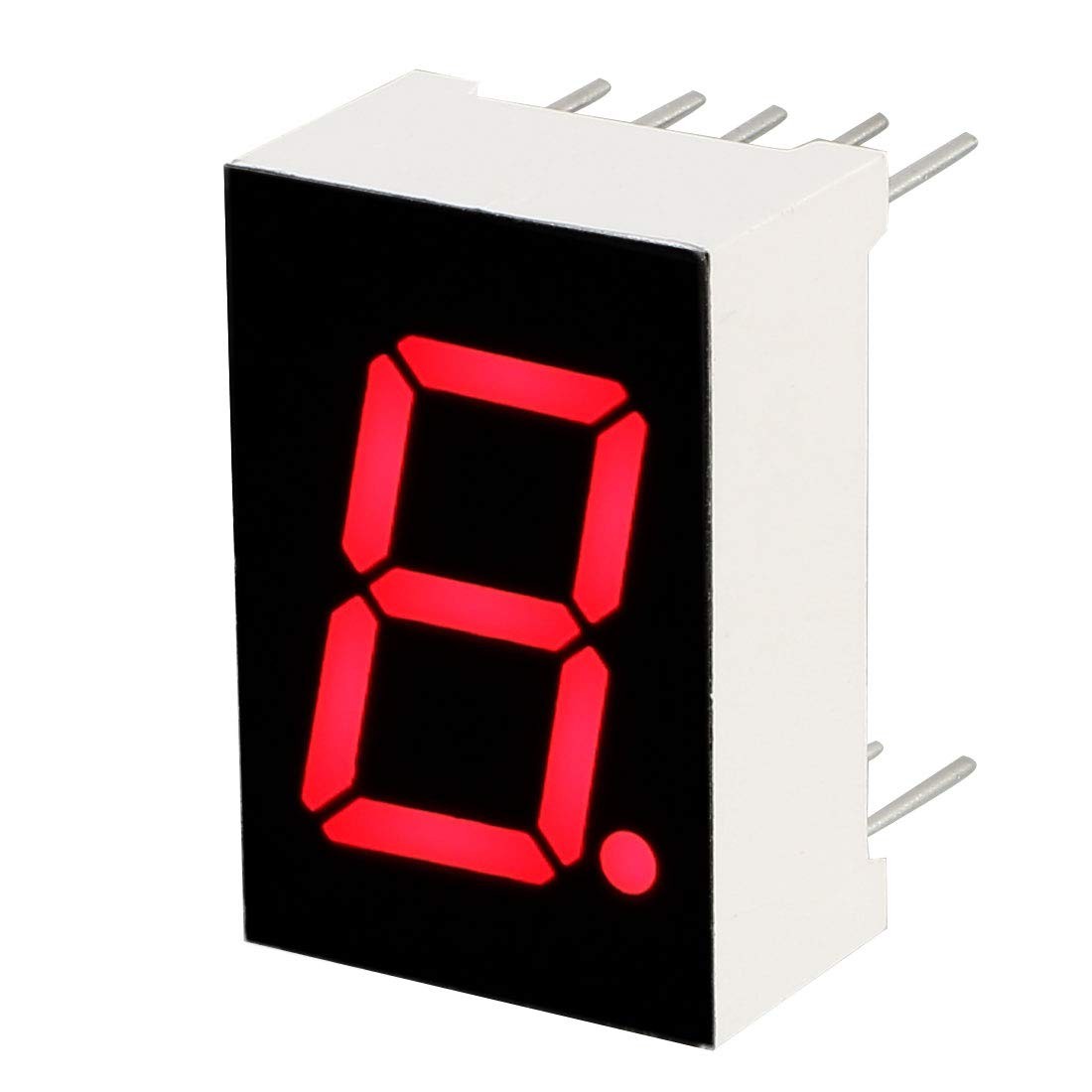 uxcell Common Cathode 10 Pin 1 Bit 7 Segment Display 0.75 x 0.5 x 0.31 Inch 0…