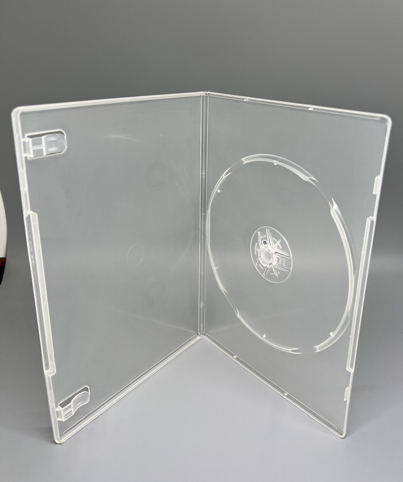 50 PCS NEW SLIM 7MM DVD BOX SUPER CLEAR SINGLE DVD CASE, SLEEVE, MADE IN US,#030