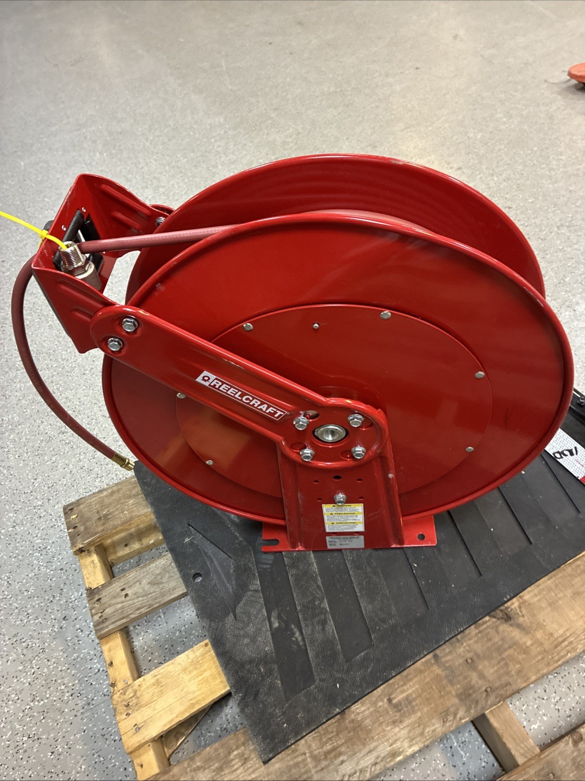 Reelcraft Hose Reel With Hose Model 81100 OLP *** See Description ***