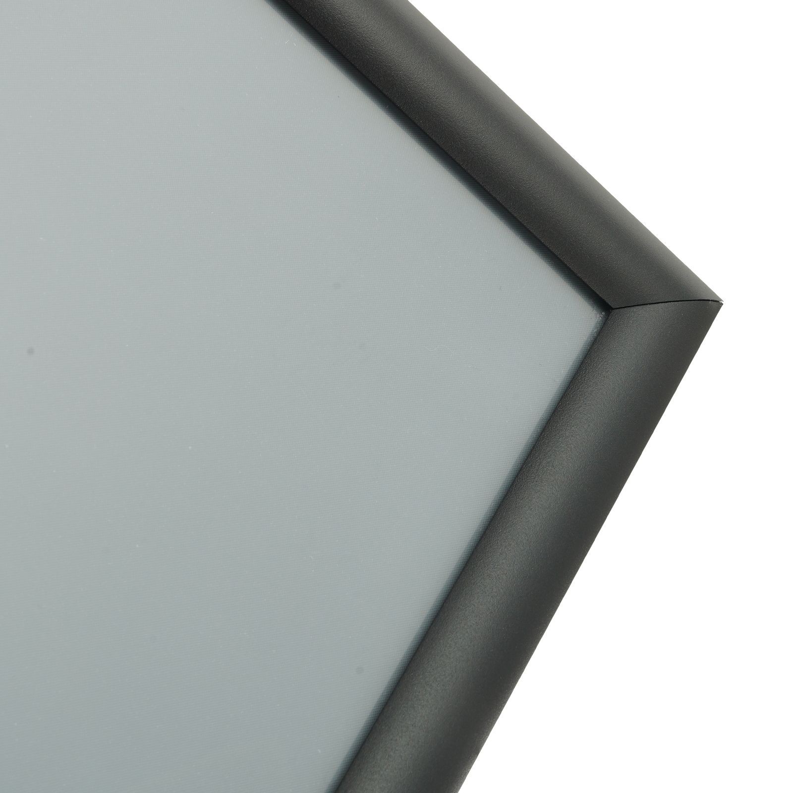 Rotatable 8.5x11in Poster Stand, Adjustable Height, Front-Loading Snap Frame