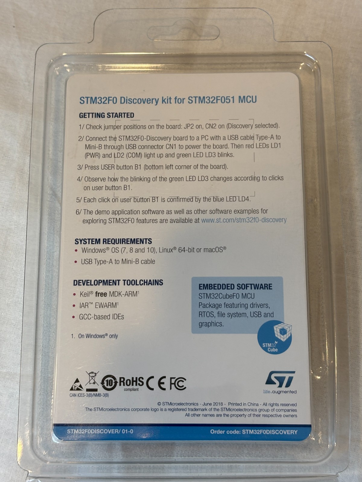 Qty 3 STM32F407 & Qty 2 STM32F051 Development Boards – NEW