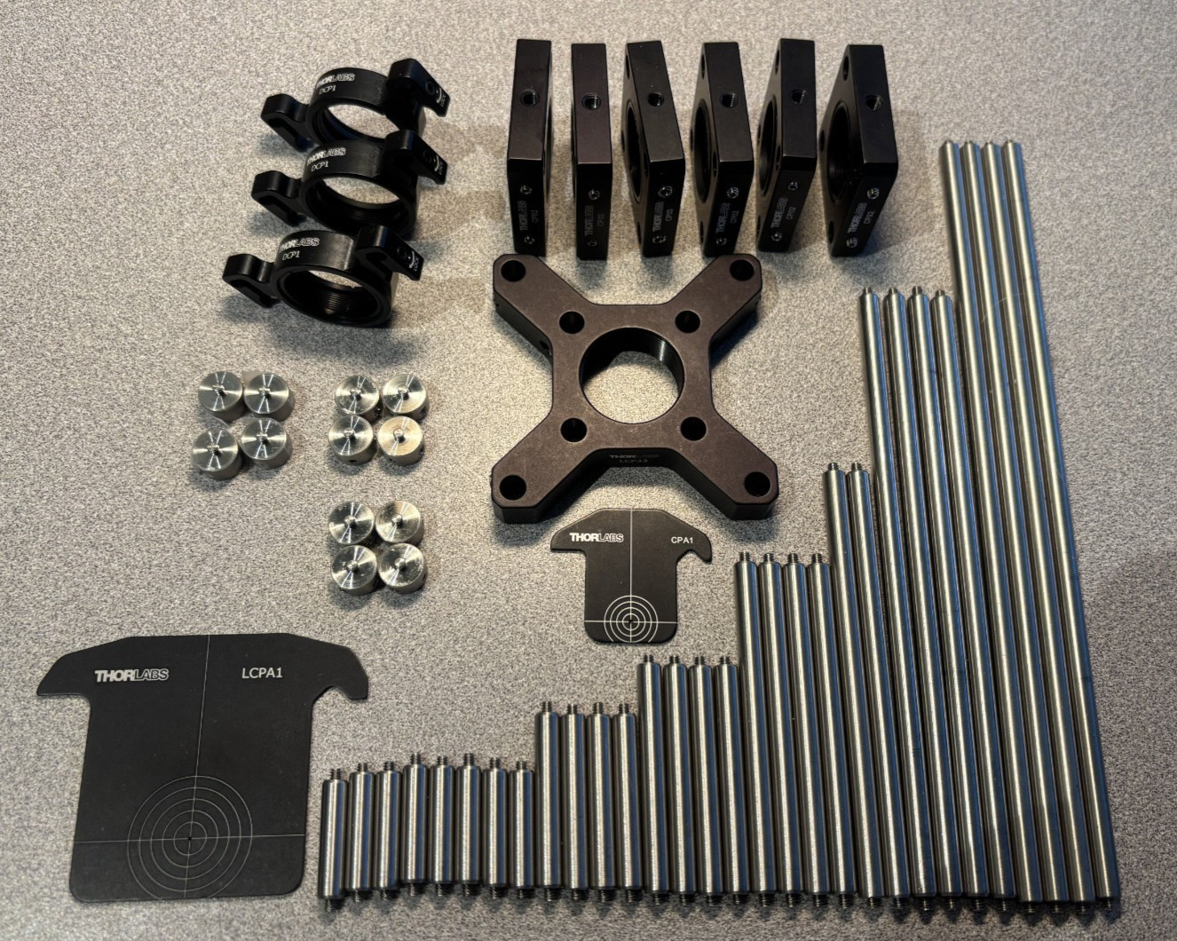 Lot Thorlabs 30mm Cage Components