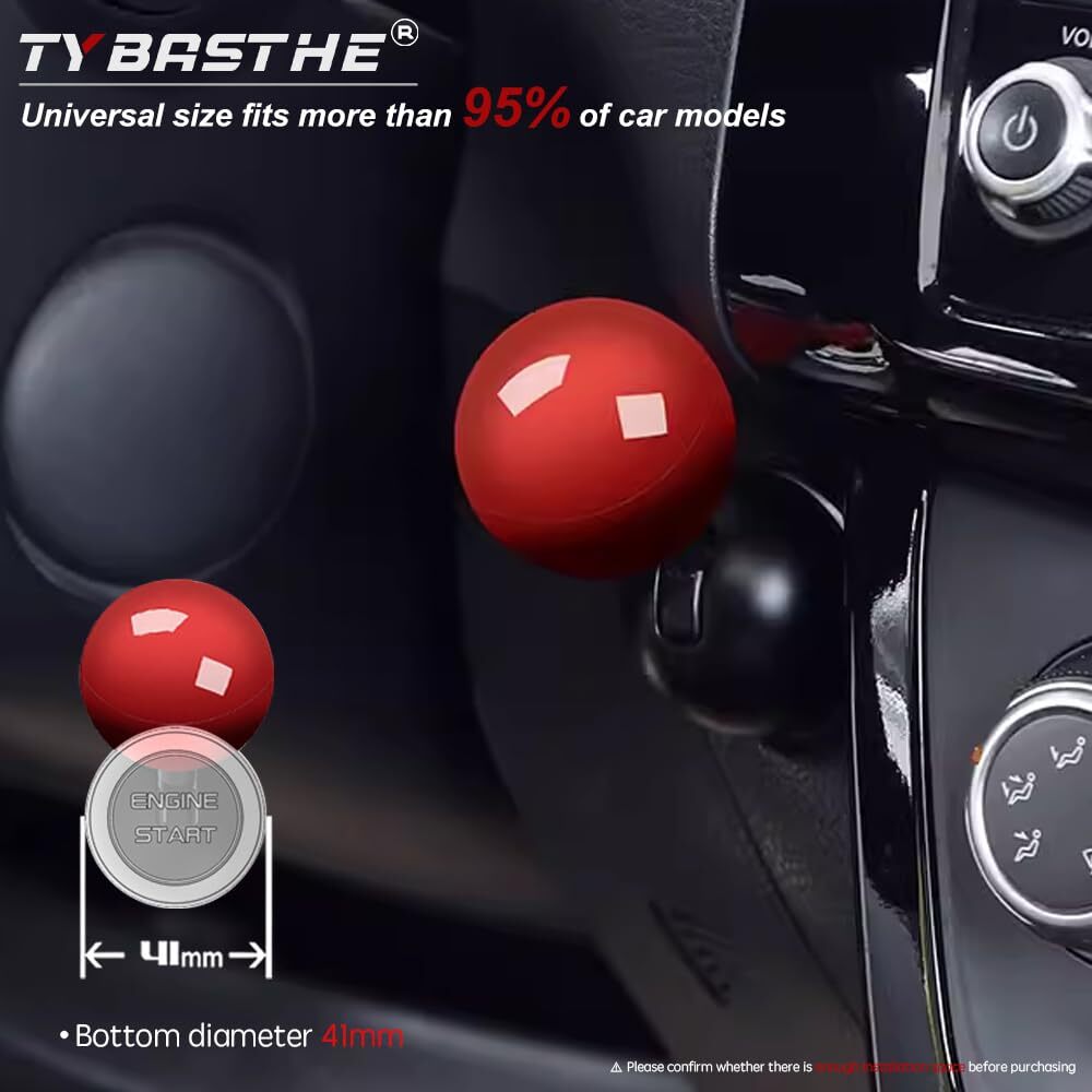 Push Start Button Cover Metal Joystick Car Engine Start Stop Button Cover Pro…