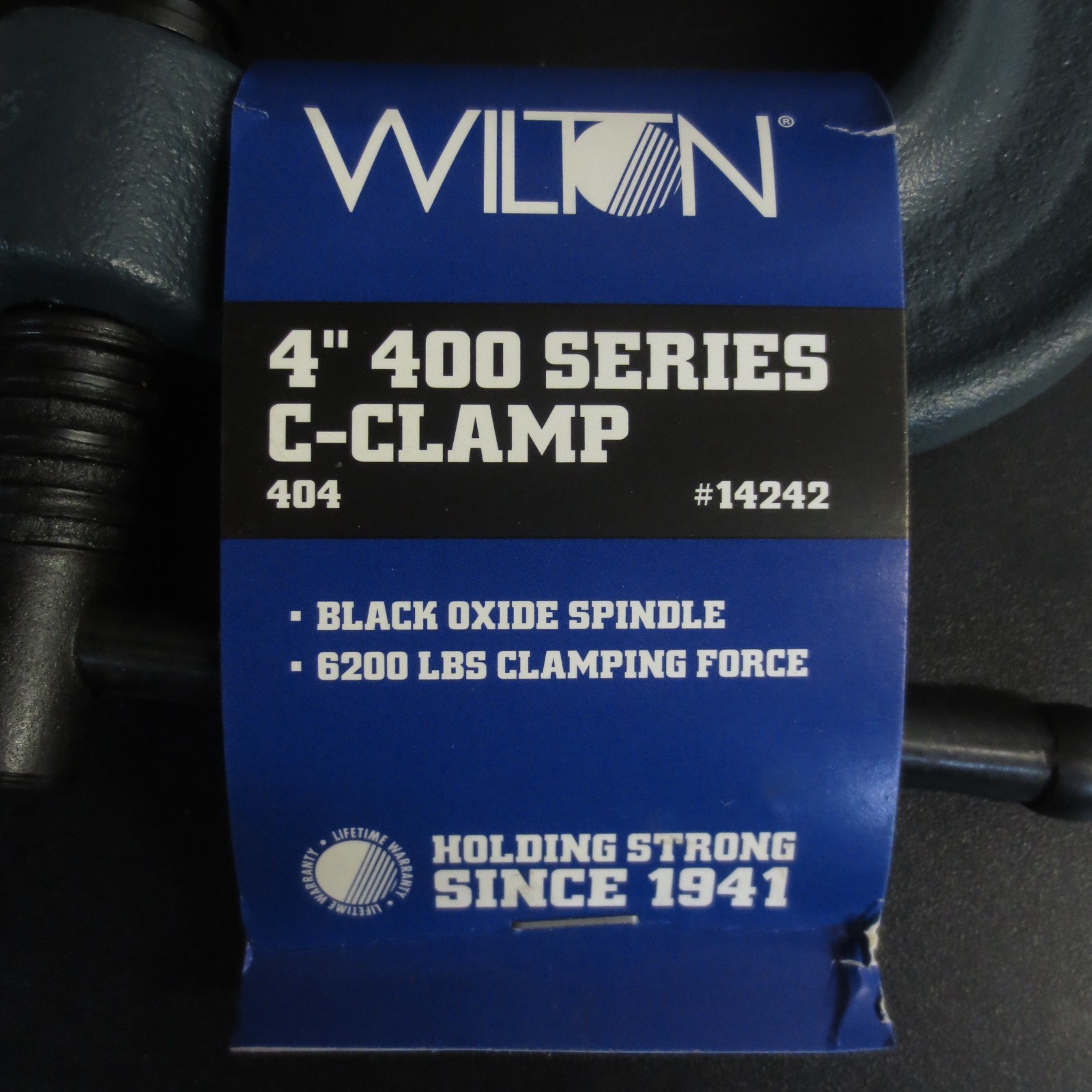 Wilton 404 400 Series 0″ to 4.25″ Opening Drop Forged C-Clamp – 14242