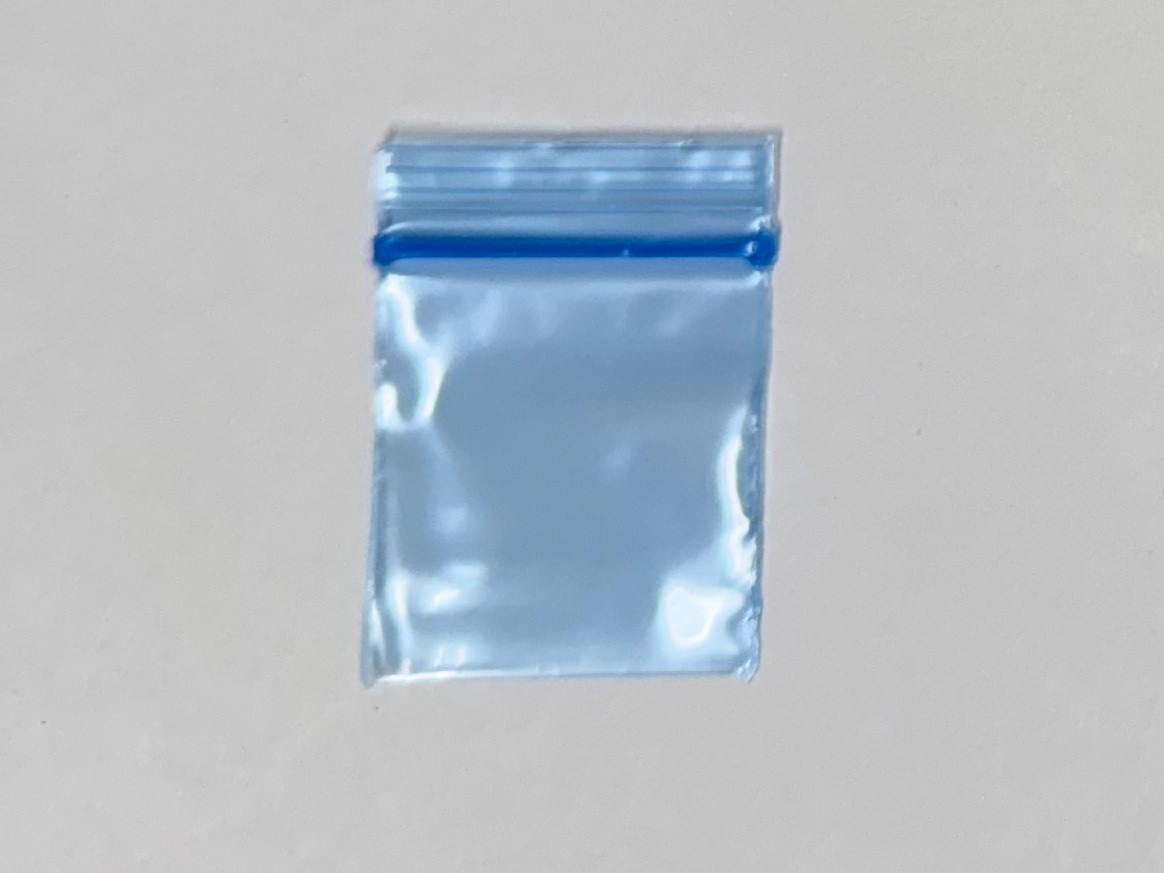 Apple Mini Zip Resealable Bags 1-1/4″ x 1-1/4″ Blue Baggies 125125 1000ct. NEW