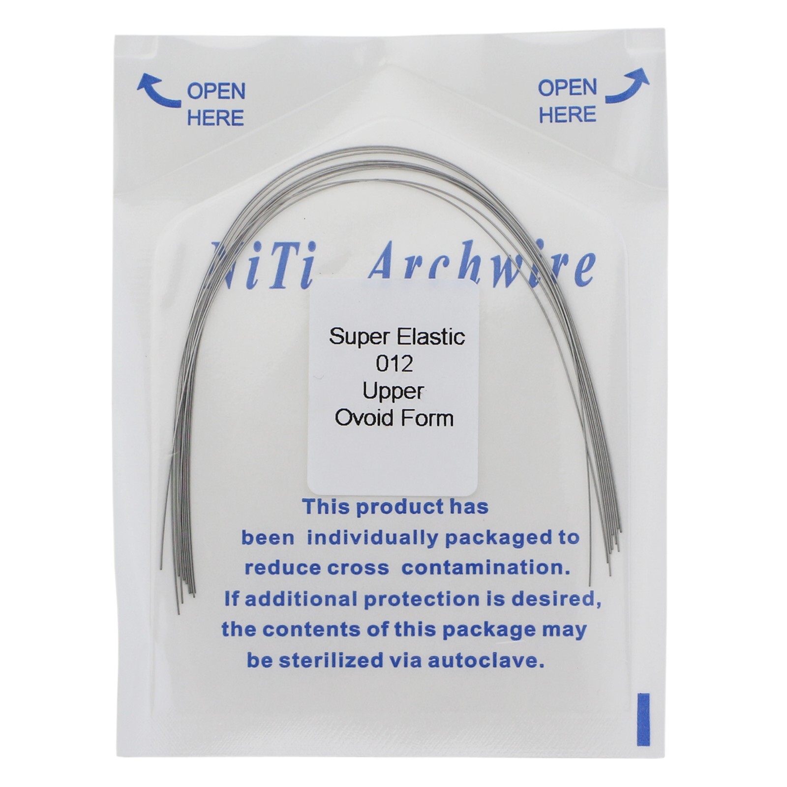 arcos de ortodoncia Orthodontic Arch Wire NiTi Stainless Steel Acero Inoxidable