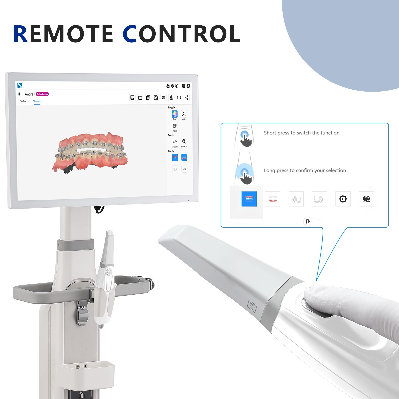 Dental 3D Intraoral Imaging Scanner Digital Impression Oral Scanner CAD/CAM CL