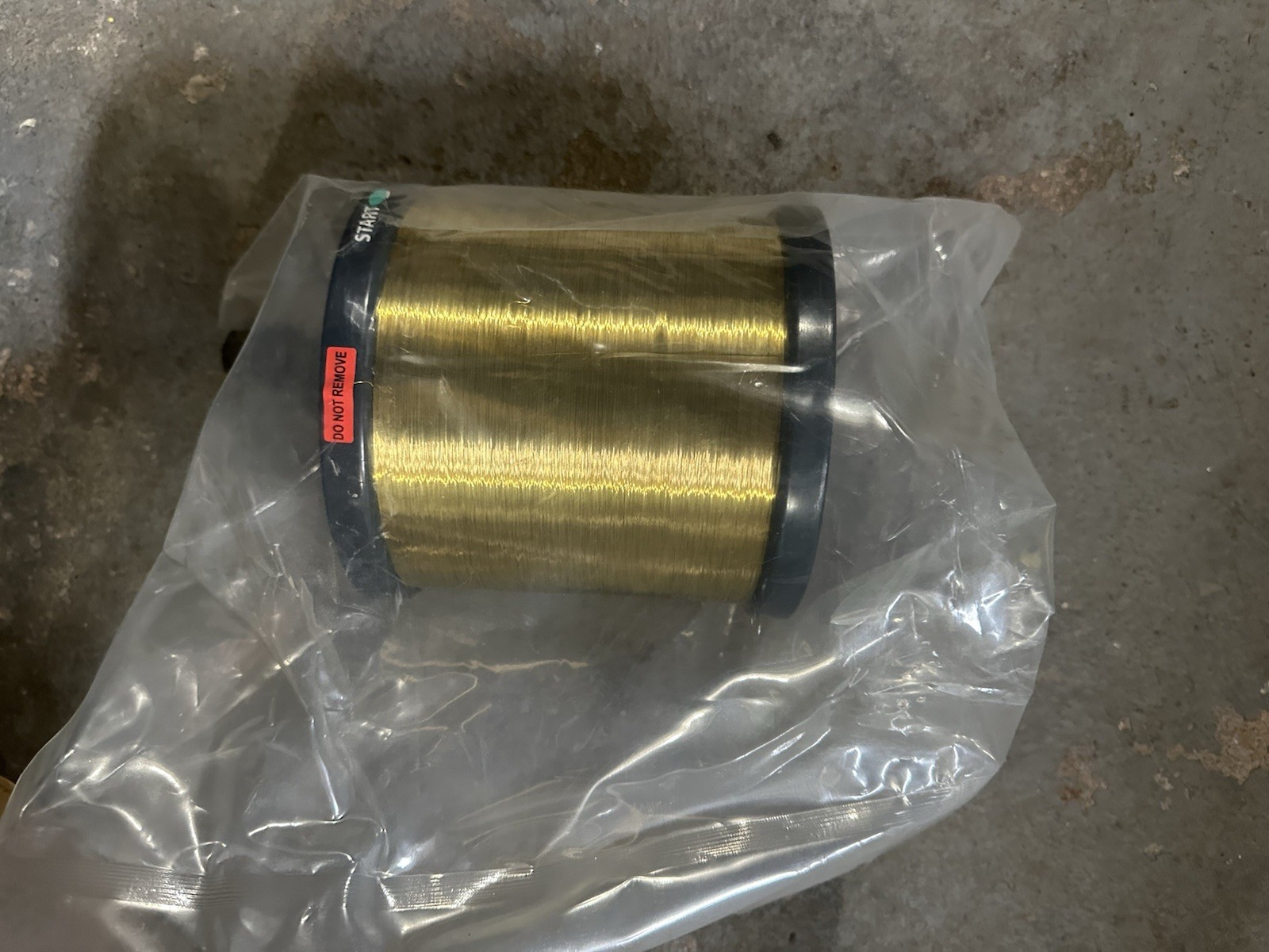 GF EDM Wire AC Brass 900 .010″ (0.25mm) 8kg Spool MPN HFG01872CS3