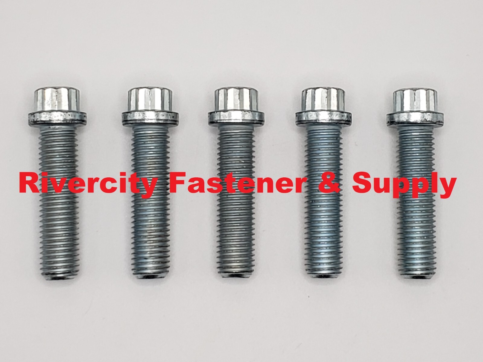 5/16-24×1-1/4 Alloy Steel 12 Point Flange Screws 5/16x24x1.25 Extra Strong Bolts