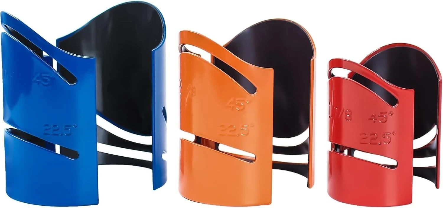 Metal Cutting Guide Kit Includes Sizes: 1-7/8″, 2-3/8″, 2-7/8″ Pipe Cutting G…
