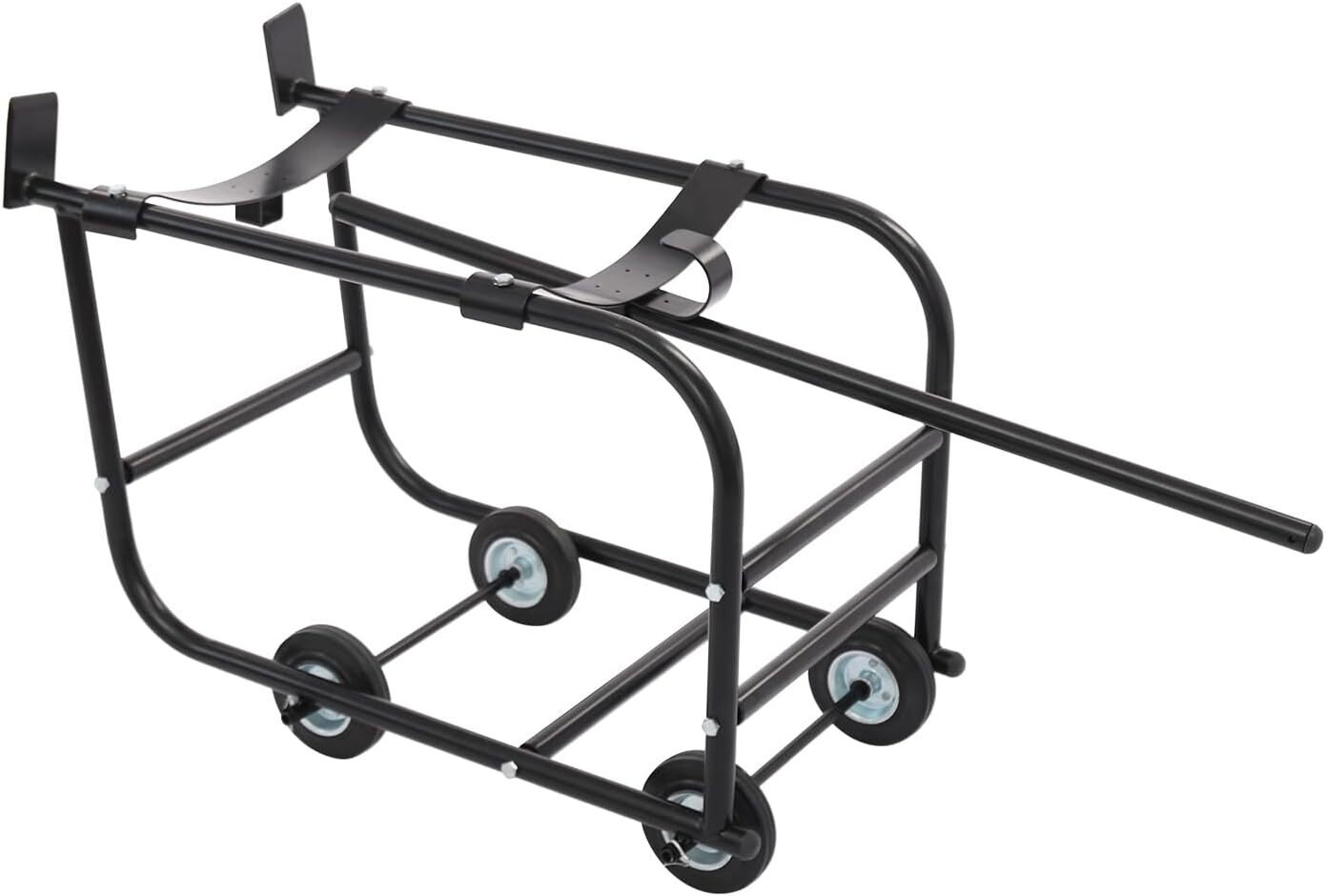 TFCFL 55 Gallon Drum Cradle, Movable Drum Cradle Drum Stand 600-pound Capacity,