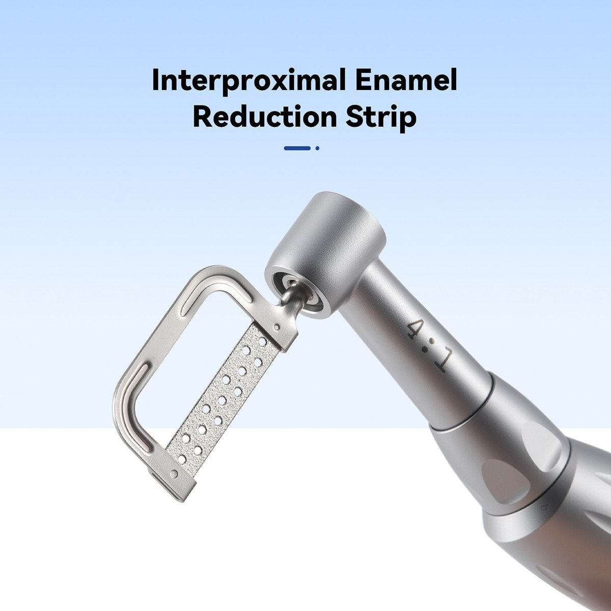 Dental Interproximal Enamel Reduction IPR Automatic Strip White Serrated Saw