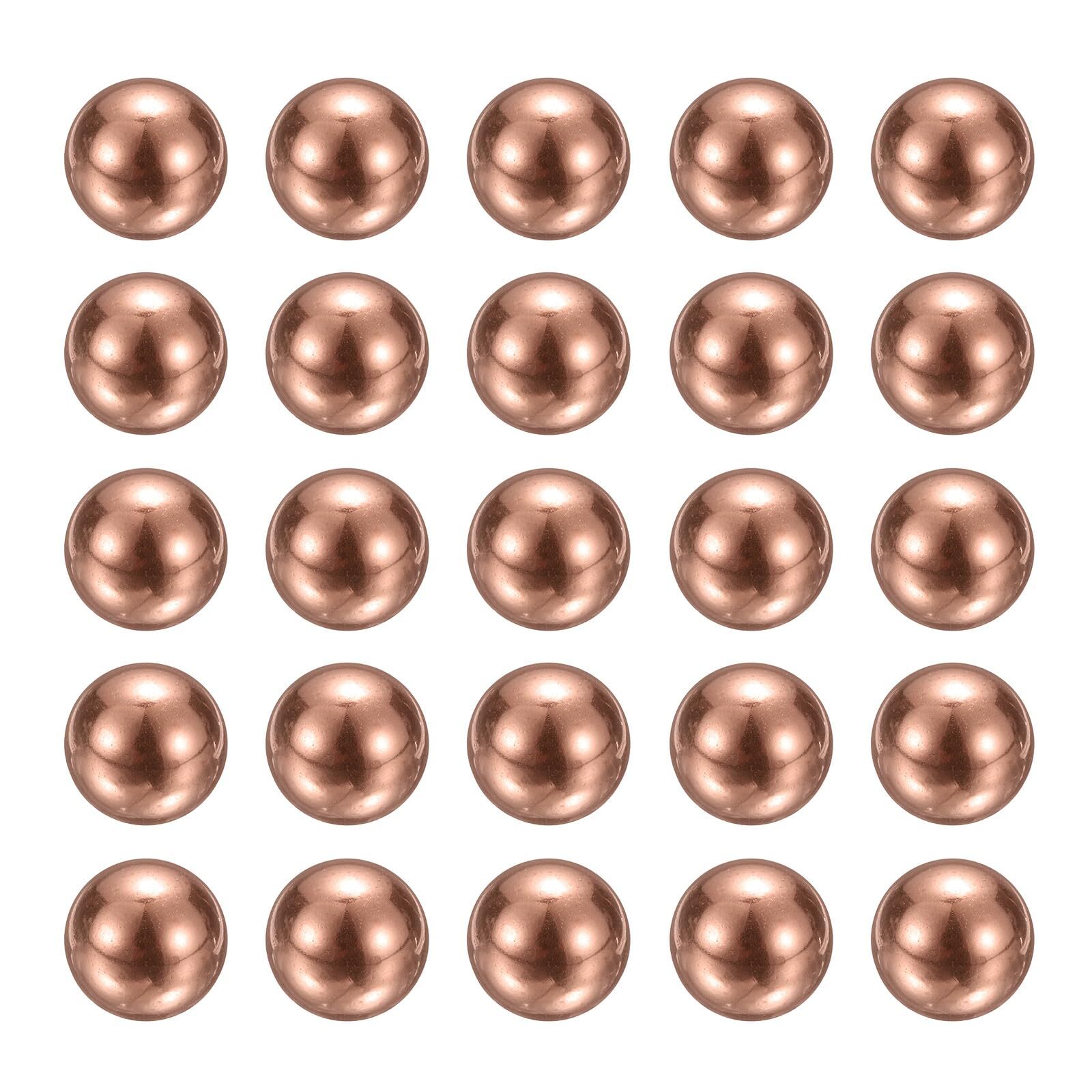 Pure Cupper Balls Solid Precision Ball Smooth Sphere Beads Φ 0.3mm-38mm 99.9% Cu