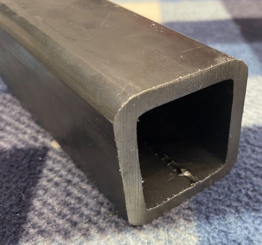 2 x 2 X 1/4 WALL SQUARE STEEL TUBING 12″ LENGTH x 1/4″ Wall 2″ X 2″ X .250″