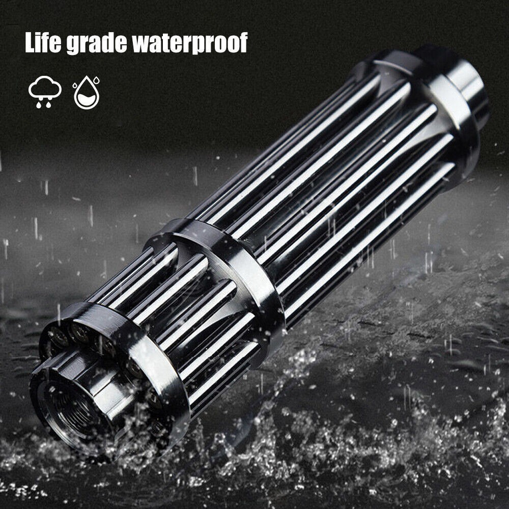 New 450nm Blue Laser Pointer Pen Visible Beam Light Zoom Focus Lazer US