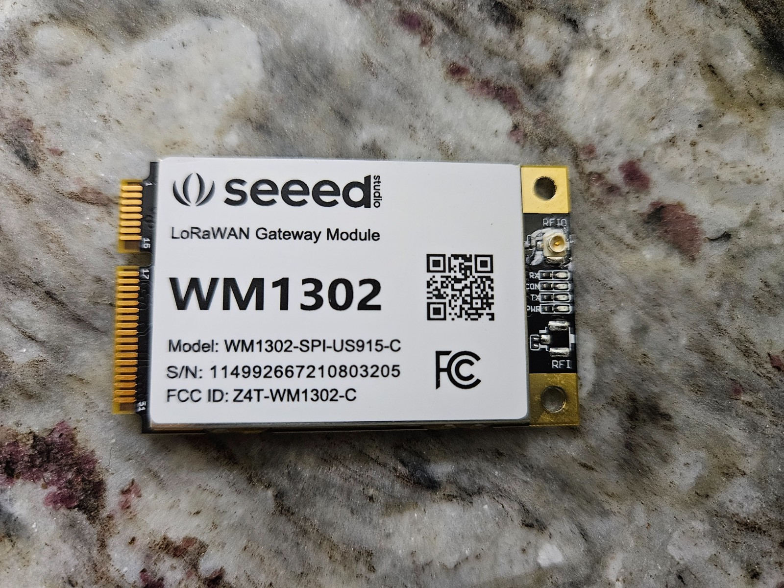 Seeed Studio LoRaWAN Gateway Module WM1302 US915