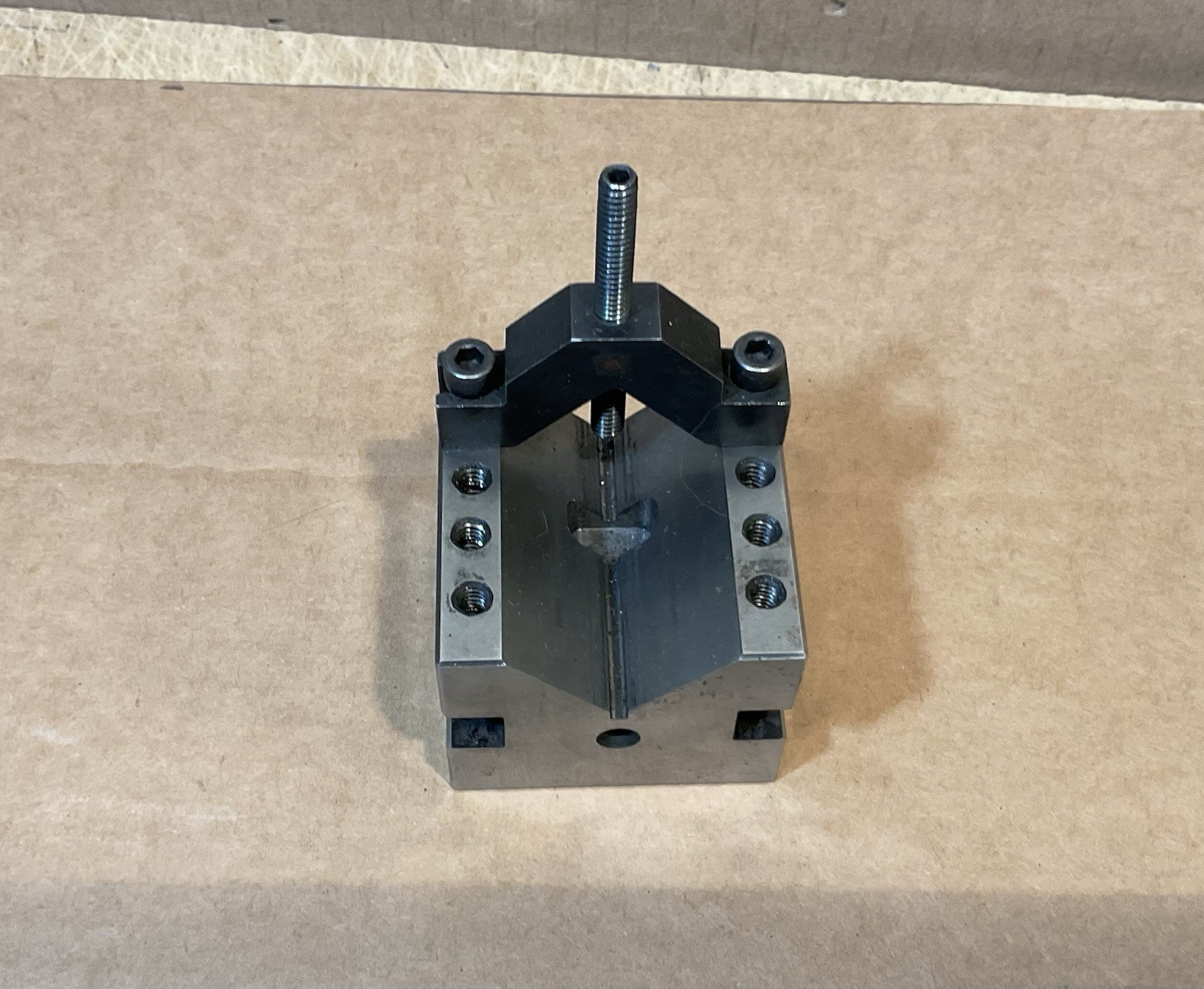 V-Block With Clamp Unmarked