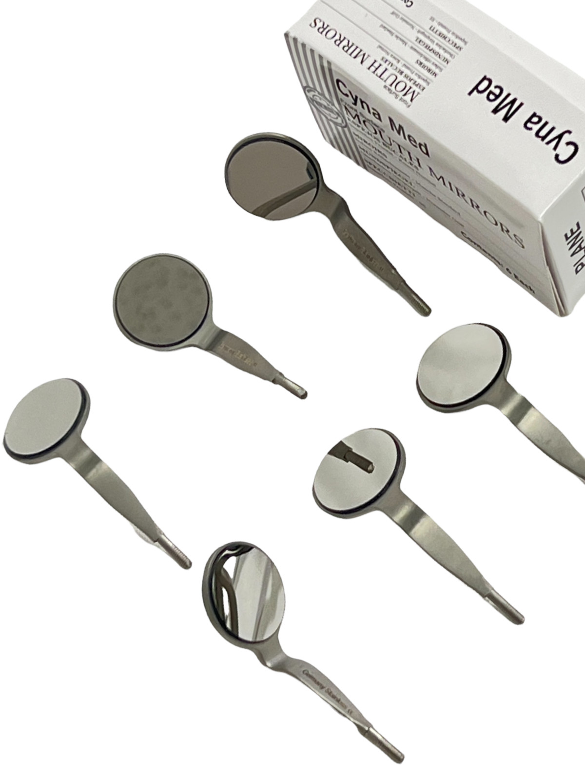 New Premium 6 x Dental Mouth Mirror Double Sided #05 Surgical Dental Instruments
