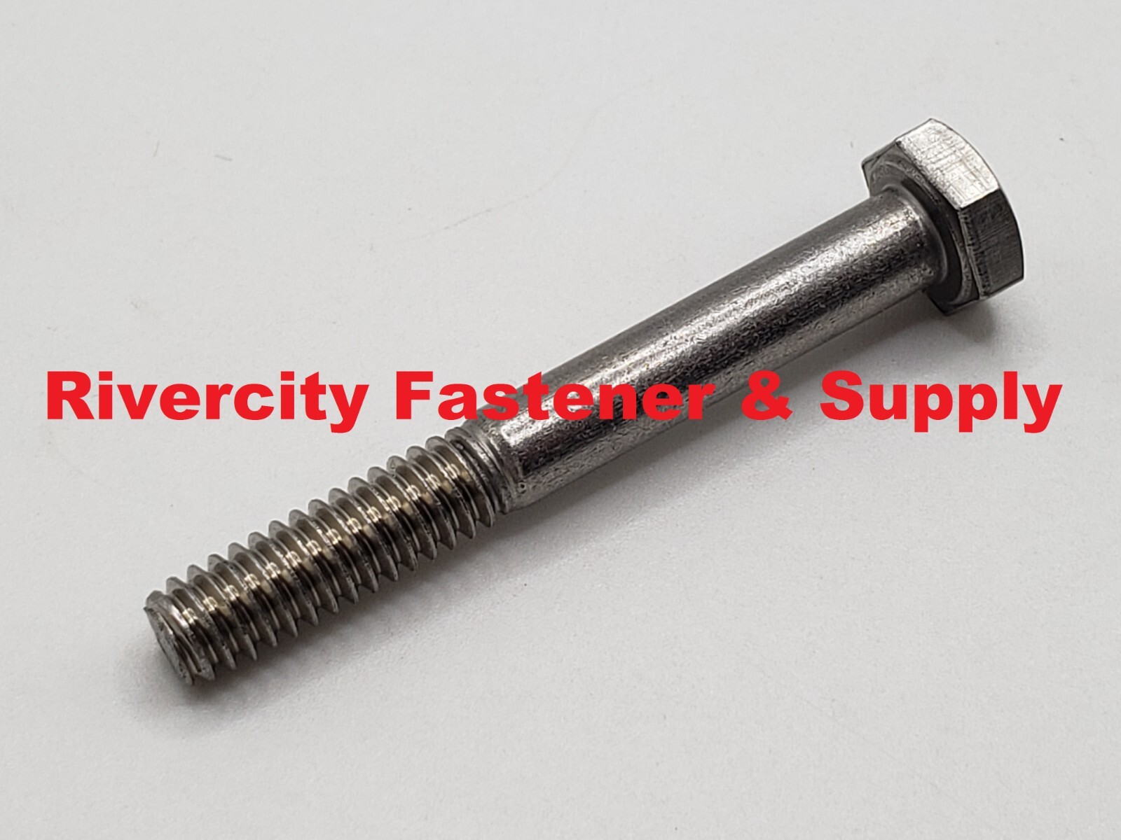1/4-20×2 Stainless Steel Hex Head Cap Screws 1/4X20x2 Bolts 1/4-20 x 2