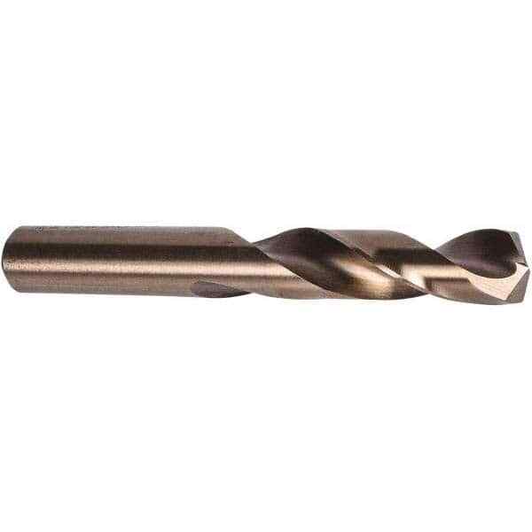 Precision Twist 5996529 Stub Drill Bit: 0.348″ Diam 135deg Cobalt Coated, RH Cut