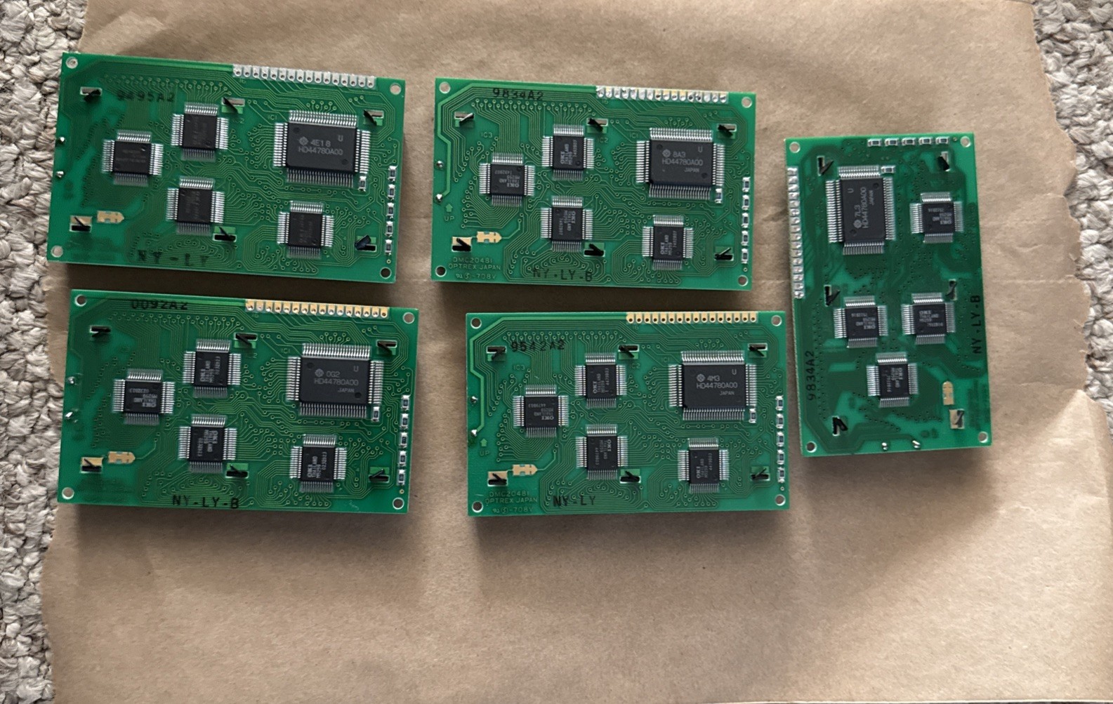DMC20481NYU-LY Optrex Display Module