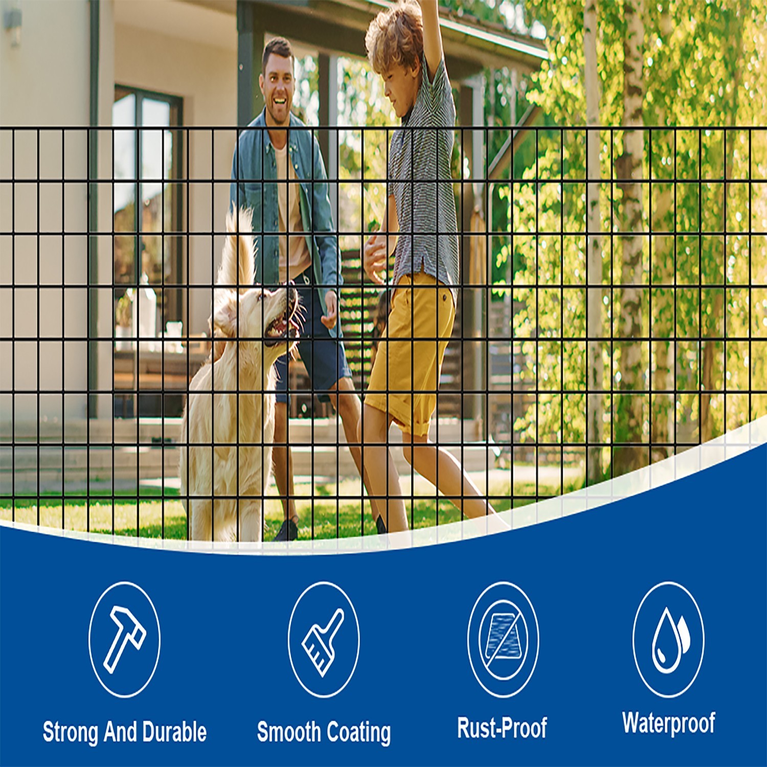 PVC Coated Welded Mesh,16 GA Black Pvc Coated Welded Wire Fencing,Chicken Fence