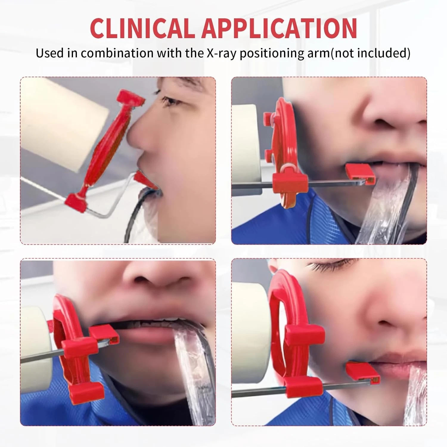 Autoclavable Universal Digital Sensor Holder Bite Block X-Ray Aiming Ring Arms