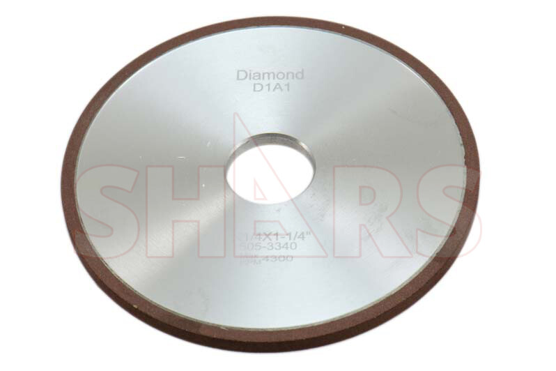 SHARS 6 X 1/2 X 1-1/4″ D1A1 DIAMOND GRINDING WHEEL 100 GRIT MAX RPM 4300 NEW P|