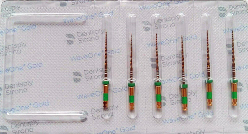 SALE! Waveone Gold Wave One Gold Endodontic File Root Canal Dentsply 6pcs/Pk