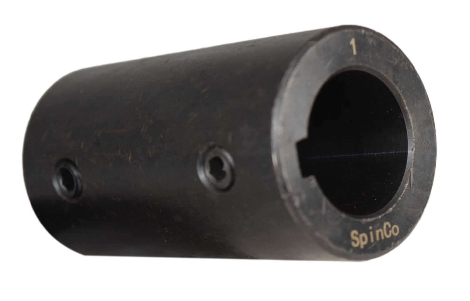 1″ Solid Shaft Coupler w/ Keyway and Set Screws 3″ Long