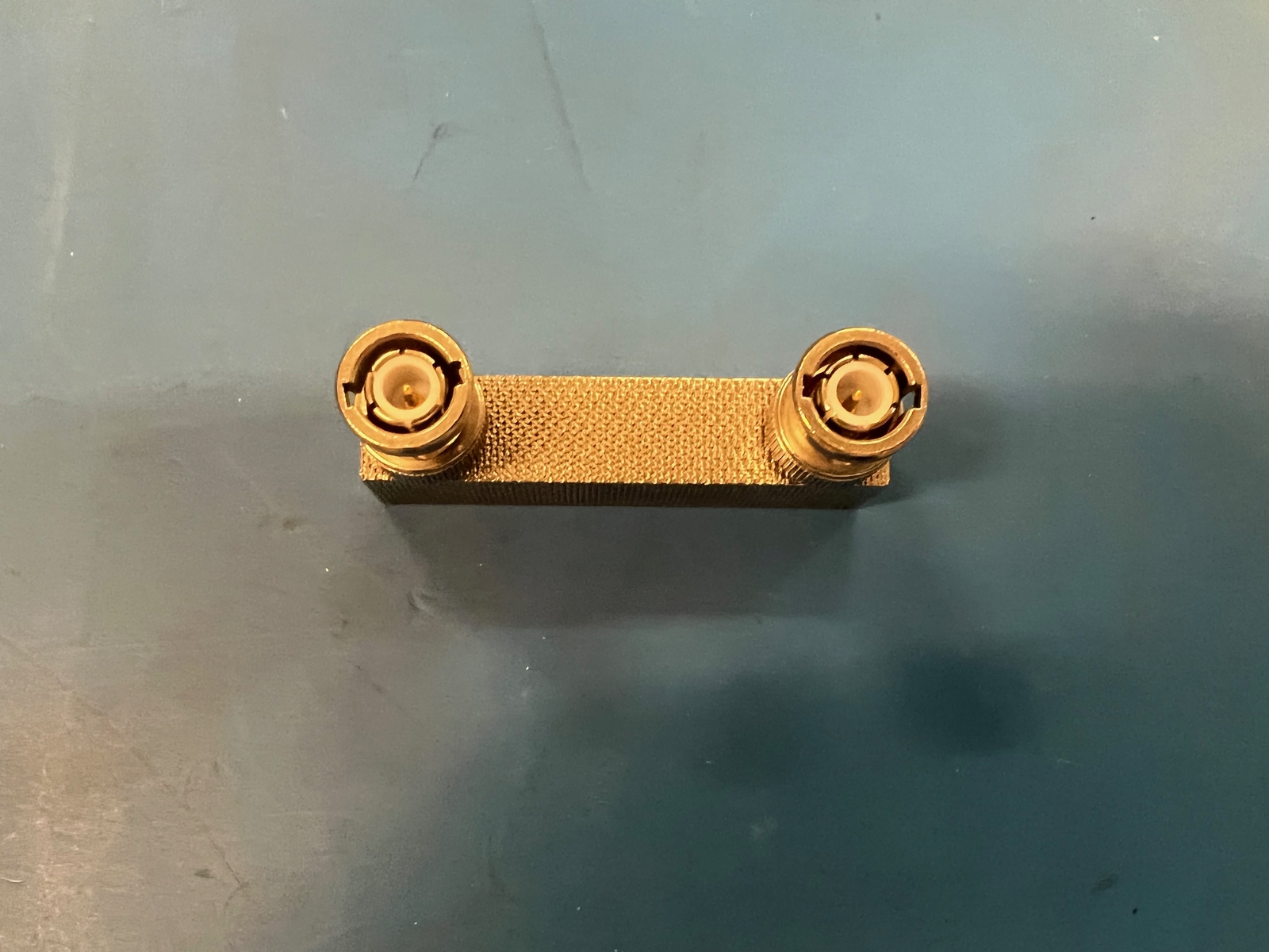 Dual BNC Male to Male right angle U Shape Connector ‘As per image’