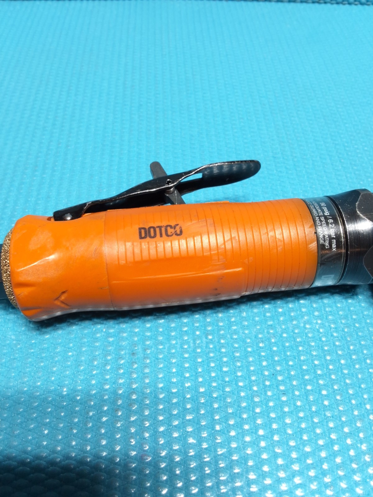 Dotco 12LF281-36 Right Angle Die Grinder, 20,000 RPM — 1/4″ Collet.