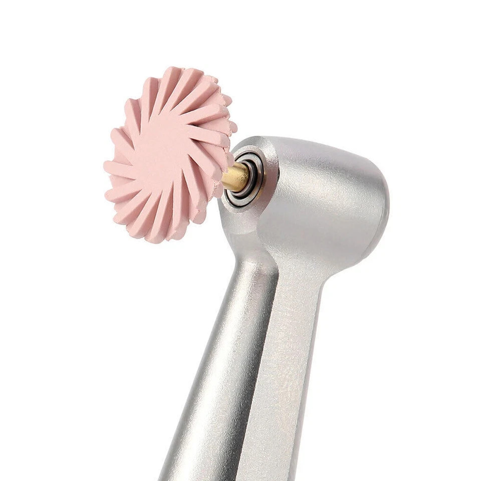 4 Pcs/Pack Dental Composite Polishing Wheel Silicone Diamond 135°C Autoclavable