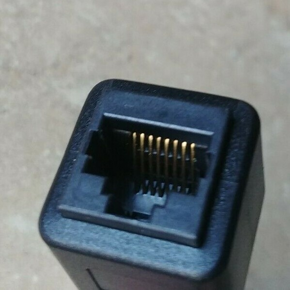 NCR 1639-K401 497-0514371 Serial Printer RJ45F RJ12M Adapter Dongle Fits Aloha