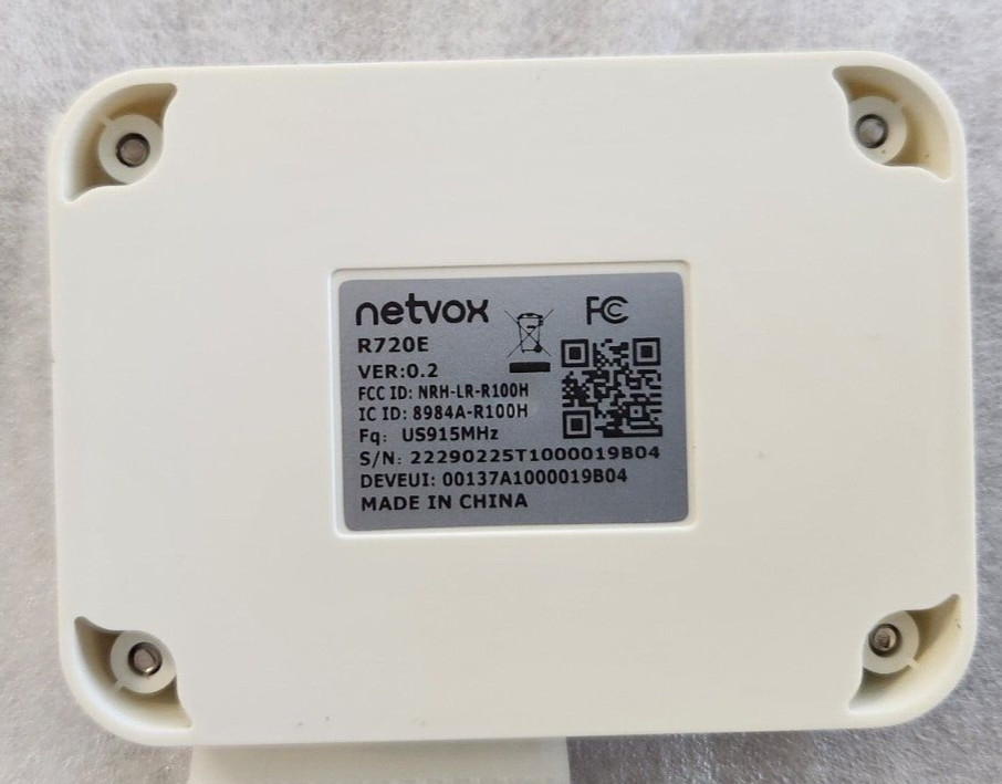 NEW Netvox R720E LoRaWAN wireless TVOC/Temp/Humidity Sensor