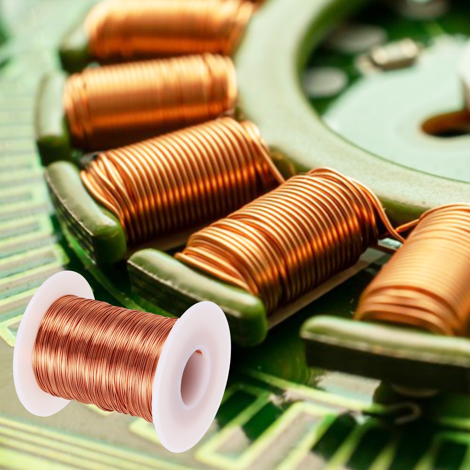 24 AWG Magnet Wire 6 OZ/169.8g Enameled Copper Wire 155C(311F)