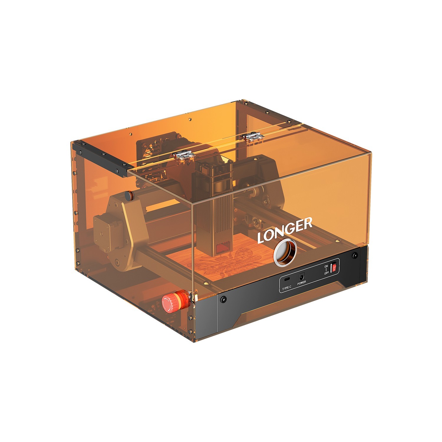 NEW LONGER Laser Engraver Portable Engraver 130x120mm High-Speed RAY5 MiniS 5.5W